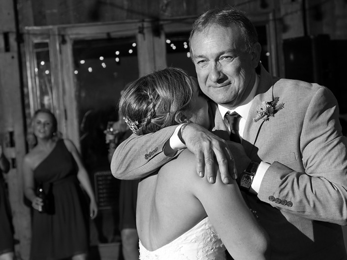 Bride and father share heartwarming dance at joyous wedding reception