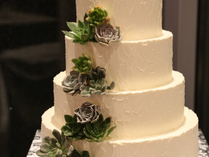 Picture of a beautifully decorated cake